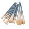 8-13Pcs Soft Makeup Brushes Set Eye Shadow Foundation Brush Women Cosmetic Brush Powder Blush Blending Brush Make Up Beauty Tool (Color : 10PCS White) view 1