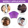 AUEAR, Barber Haircut Cape Hair Dye Waterproof Salon Capes for Hairstylist (Purple) view 3
