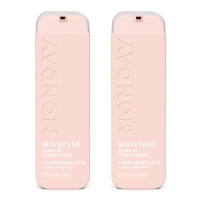 MONDAY HAIRCARE Moisture Leave-in Conditioner 5 Oz Dual Pack