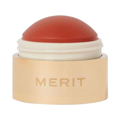 MERIT Flush Balm Cream Blush - 0.31 oz / 9 g (Persimmon (soft orange red), 0.31 oz / 9 g)