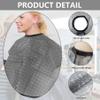 AUEAR, Barber Haircut Cape Hair Dye Waterproof Salon Capes for Hairstylist (Black) view 3