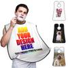 Custom Beard Apron for Men Personalized Gift with Name Image Picture Text Beard Shave Cape Customized Beard Trimming Catcher Bib for Bathroom Gold view 1