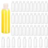 KUKLIPJIM 40 Pack 7 oz Plastic Bottles with Caps, Clear Flip Top Empty Bottles, Cosmetic Containers for Lotion and Shampoo, Travel-Friendly Bottles, BPA-Free for Liquids and Personal Care?200ml view 1