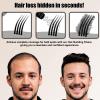 Black Hiar Building Fiber 22g, Hair Fibers for Thinning Hair, Fill In Fine or Thinning Hair Instantly Thicker Fuller Look, Hair Fibers Black for Men & Women view 4