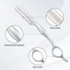 FEISIER Stainless Steel Hair Thinning Styling Razors for Cutting Hair, Texturizing Cutting Razor for Salon and Home,10 PCS Sharp Blades Included view 2