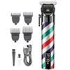 Professional Hair Clippers for Men, Hair Clipper Ceramic Blade Hair Trimmer Professional Hair Cutting Machine Rechargeable LED Display Trimmer For Men view 1