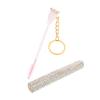 Beavorty Disposable Crystal Mascara Wand Set - Rhinestone Eyebrow Brushes with Keychain | Portable Makeup Applicator Tool Eyelash Spoolies Brush for Travel, Salons, Party Makeup (Case Included) view 1