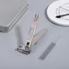 Ipetboom 1set Rotatable Nail Clipper Nail Trimmer for Fingernails Toenails Handle for Comfortable Manicure Use view 3