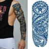 2 Pc Full-Arm Large-Picture Herbal Semi-Permanent Temporary Tattoo Stickers view 2