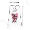 Cbvxjkl Custom Beard Bib Apron Personalized Beard Hair Catcher Add Photo Picture Text Waterproof Beard Shave Cape for Shaving Trimming for Birthday Father's Day Gifts view 3