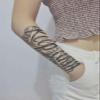 FYRHLH 2 PCS Herbal Tattoo Stickers Semi-Permanent Washable Non-Reflective Keep Calm Temporary Tattoos view 2