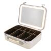 DNYSYSJ Makeup Train Case, Cosmetic Organizer Box, Makeup Case with Lights and Mirror, Makeup Case with Customized Dividers, Large Makeup Artist Organizer Kit view 4
