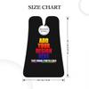 Custom Beard Apron for Men Personalized Gift with Name Image Picture Text Beard Shave Cape Customized Beard Trimming Catcher Bib for Bathroom Black view 3