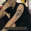 FYRHLH 5 Pcs Katana Temporary Tattoo Stickers For Men And Women Legs And Arms Herbal Juice Simulation Tattoos Are Non-Reflective And Cannot Be Washed Off, 11x18cm view 4