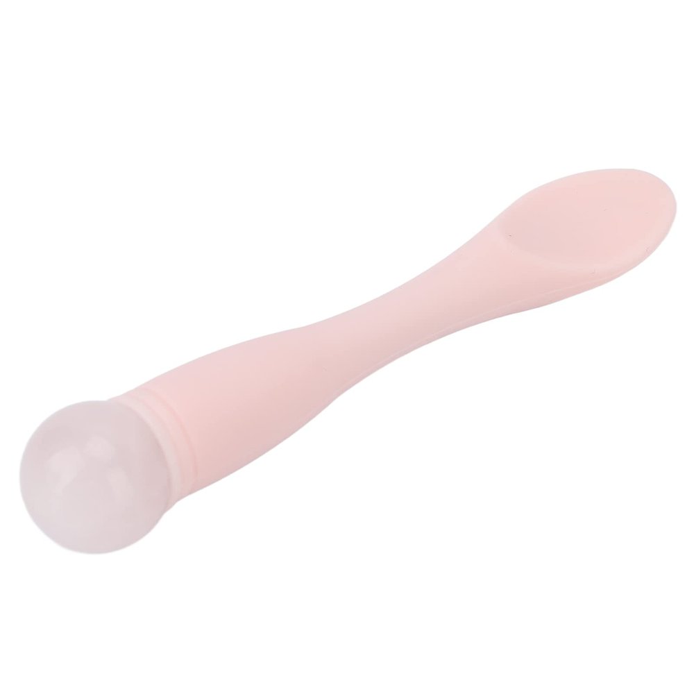 Eye Cream Spatula, Eye Cream Spatula Roller Massage Spatula Sticks Professional Silicone Eye Cream Reusable Skin Care Beauty Cosmetic Tool Applicator Spatula for Skin Care