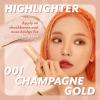 I'm Meme Highlighter Stick for Face - I'm Multi-stick 001 Champagne Gold, 0.25 Oz + Palette - Afternoon Tea Blusher Blossom Tea Blended, 0.4oz Bundle view 4