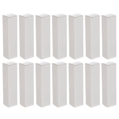 Alipis Diy Wrapping Box 50pcs Kraft Boxes for Lipstick Essential Oil Makeup Sample