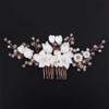 Bridal Hair Comb Silver Handmade Headpiece For Wedding Accessories Gold Women Hair Clip Rose Gold view 1