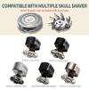 Shaver Replacement Blades for Skull Shaver Pitbull Replacement Blade,Replacement Heads for Pitbull Gold/Silver/Platinum Pro Shaver (8 Blades) view 2