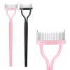 2 Pcs Eyelash Separator Tool Mascara Brushes Eyelash Comb Separator Definer Lash Comb for Combing, Separating Lashes view 1