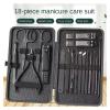 4/7/10/12/16/18 Pcs Manicure Cutters Nail Clipper Set Household Stainless Steel Ear Spoon Nail Clippers Pedicure Nail Scissors (Color : 4 PCS) view 2