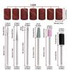 12Pcs/Set Nail Drill Bits Set Professional Bits Manicure Products Files Nails Accessories and Tools Cutters for Pedicure view 2