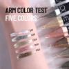 ARCHIDATE Glitter Diamond Eyeliner Set, 5 Colors Shimmer Eyeliner Long Lasting Waterproof Smudge Proof, Quick Drying, High Pigment Shiny Sparkle Glitter Ultra Fine Tip Eye Liner for Women Girl view 2