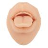 3D Simulation Silicone Tongue Mouth Model, Soft Reusable Practice Tool for Beginners, Tongue Piercing Jewelry Display, Silicone Tongue Study Body Practice Accessories view 1