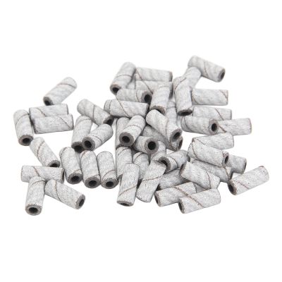 100pcs Nail Art Sanding Bands, 240 Grit Manicure Polishing Grinding Bands, Nail Care Sanding Bands for Nail Drill