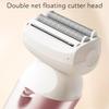 Dioche Electric Bikini Trimmer for Women Electric Hair Trimmer 3 in 1 Hair Removal USB Rechargeable LCD Clippers with Double Float Foils for Home Use view 3