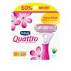 Schick Quattro Womens Razor Blade Refills, 12 Count view 1
