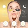 Under Eye Patches for Puffy Eyes and Dark Circles | Infused Gel Mask Patches for Dark Circle Undereye Support of Bags & Puffiness | Ideal for Bridesmaid Gifts & Bachelorette Party | Day and Night view 2