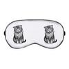 Azeeda 'Scottish Fold Cat' Sleep/Travel Eye Mask (EY00021168) view 1
