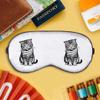 Azeeda 'Scottish Fold Cat' Sleep/Travel Eye Mask (EY00021168) view 2