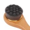 YUSHANCHENG Manual Facial Cleansing Brush Men Women Beech Handle Soft Fiber Hair Deep Pore Cleaning Skin Scrubber view 3
