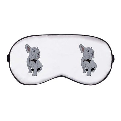 Azeeda 'Grey French Bulldog Puppy' Sleep/Travel Eye Mask (EY00023264)