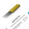 Brow Microblading Blades Fine Microblades 20Pack (Yellow, 9M1) view 1