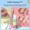 SAVILAND Cuticle Remover Kit Professional Nail Care Manicure Kit - 2.03 OZ Cuticle Remover Liquid Cream with Cuticle Trimmer, Cuticle Nipper and Cuticle Pusher view 4