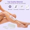 BLITZWAX 120pcs Wooden Waxing Sticks Kit for Hard Wax Hair Removal, Eyebrow Large and Small Applicators for Face, Body, and Lip, with 30 Wax Papers and Oils, Ideal for Womens At-Home Waxing view 4