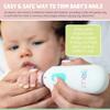 melii Electric Nail File, Safe Trimmer & Clipper for Newborn Babies, Toddlers, Kids & Adults-Comes with Two Speeds and 5 Different Discs view 4