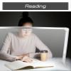 RYAZOZA Square Nail Desk Lamp, LED Nail Tech Lamp, LED Manicure Desk Lamp, with 3 Color Temperature 4000k-6500k and Dimmable Brightness, Silver(Silver) view 4