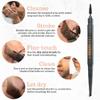 Beard Filler Pen - 2 Pack Jet Black and Beard Shaper Kit view 4
