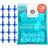 Medi Grade Nose Waxing Beads and Replacement Tips for the Medi Grade Nose Waxing Kit - Eco-friendly, Cost Effective Waxing Beads Refill for Unsightly, Itchy Nasal Hair - 50g of Beads and 26 Tips view 1