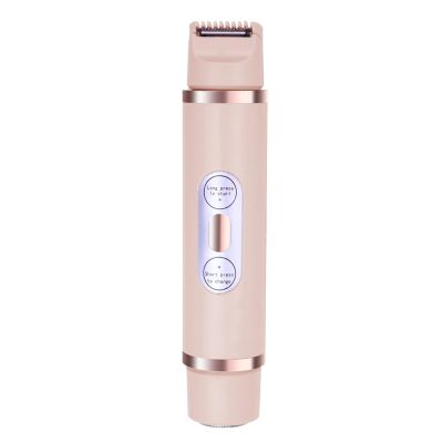 Trimmer Shavers For Women 2 In 1 Wet/Dry Electric Body Hair Trimmer Facials Hair Removal Shavers Gifts 2 In 1 Electric Shavers For Hair Removal