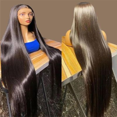 13X4 Hd Lace Front Human Hair Wigs For Women 13X6 Brazilian Hair Wigs 30 40 Inch Glueless HD Lace Frontal Wig