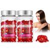 2 Box Hair Treatment Serum Oil Capsules,Enriched with Moroccan Macadamia Avocado Oils Vitamins A C E Pro B5, Leave-in Molecular Repair Hair Vitamins Serum for Dry Damaged Hair. (80 Pcs) view 1