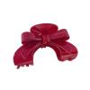 SULQING French high touch bow Cellulose acetate grab clip Hair clip Arch bun shark clip hair accessories hair clip (Color : 1Red) view 1