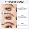 2024 New Magic Eyebrow Pencil - 3D Waterproof Microblading Eyebrow Pencil Contouring Pen for Perfect Eyebrow Color. Natural Fine Stroke Microblading Eyebrow Pencil with 4 Precise (A03-Red brown) view 4