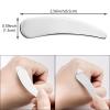 5 Pcs Mini Metal Cosmetic Spatulas Makeup Cream Spoon Skincare Spatula Silver Dig Scoop Practical Beauty Accessories for Mixing and Sampling Makeup Cosmetic Beauty Tools view 2