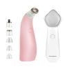 NEWDERMO 2-in-1 Microdermabrasion Machine for Facial, Diamond Microdermabrasion Device USB Rechargeable (Pink) with Microdermabrasion Machine Pro(White) view 1
